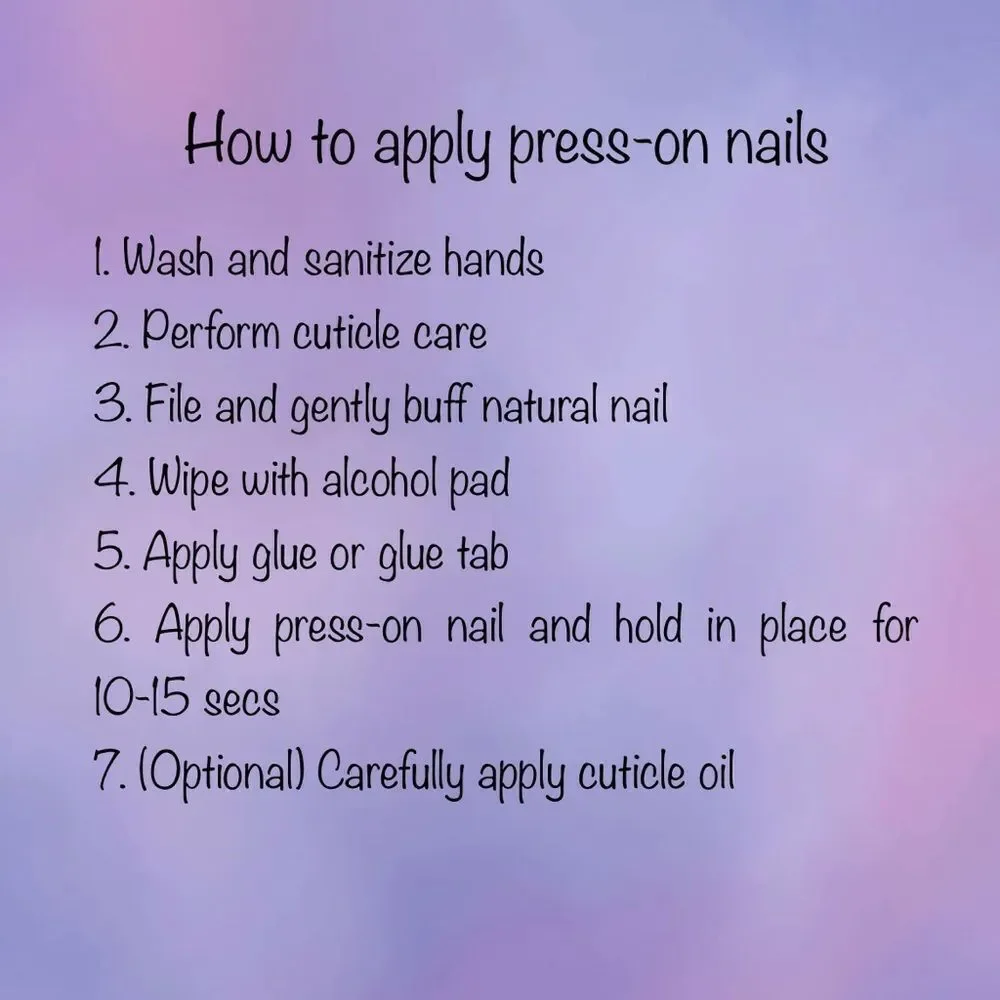 Custom designed gel pressons - Picture 11 of 12